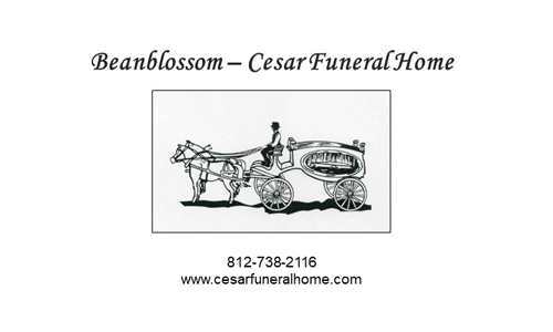 Thanks to Beanblossom Funeral Home for your Support
